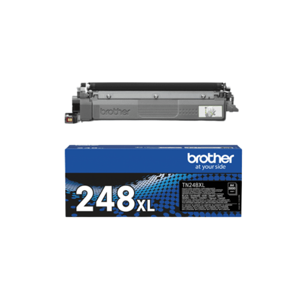 Original Brother TN-248XLBK Black High Capacity Toner Cartridge (TN248XLBK)