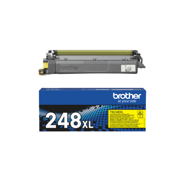 Original Brother TN-248XLY Yellow High Capacity Toner Cartridge (TN248XLY)