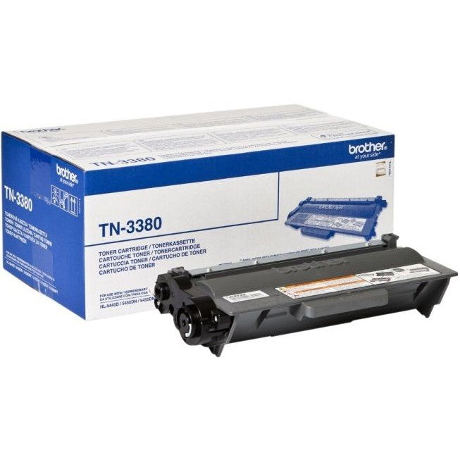 Original Brother TN-3380 Black High Capacity Toner Cartridge (TN3380)