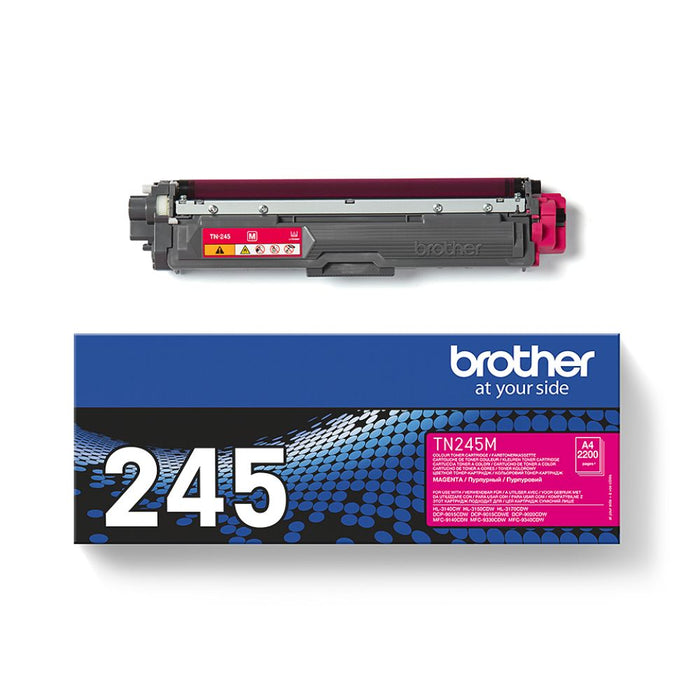 Original Brother TN-245 Magenta High Capacity Toner Cartridge (TN245M)