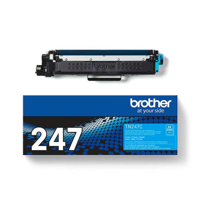 Original Brother TN-247 Cyan High Capacity Toner Cartridge (TN247C)