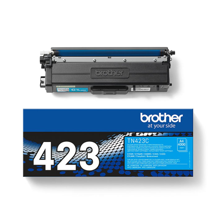 Original Brother TN-423 Cyan High Capacity Toner Cartridge (TN423C)