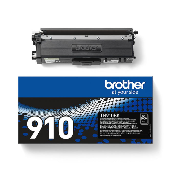 Original Brother TN-910 Black Extra High Capacity Toner Cartridge (TN910BK)