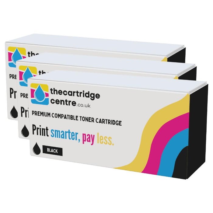 3x Premium Compatible Brother TN-230 Black Toner Cartridges (TN230 Black) *3 Toners* - The Cartridge Centre