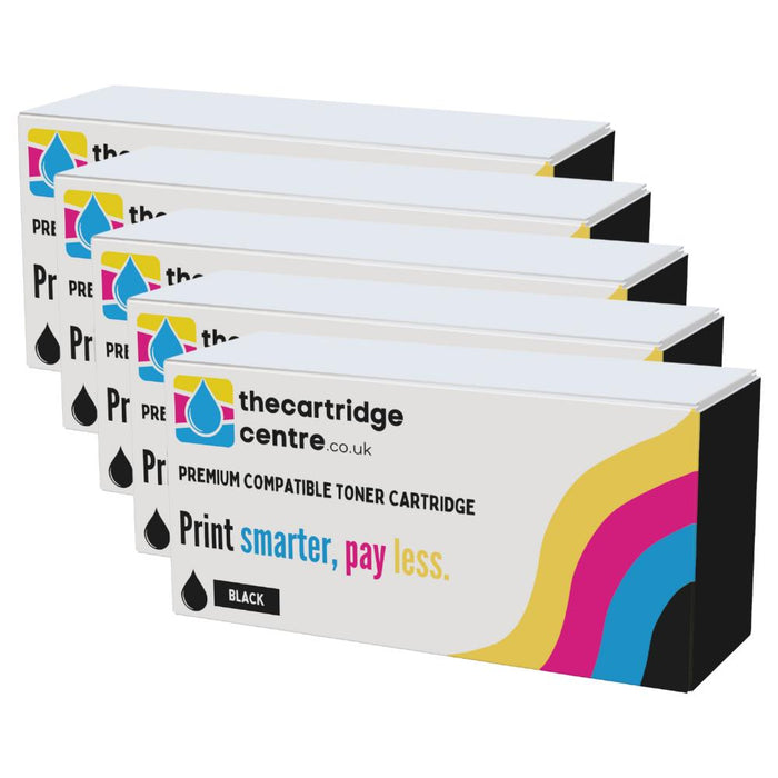 5x Premium Compatible Brother MFC-9140CDN Black Toner Cartridges — The ...