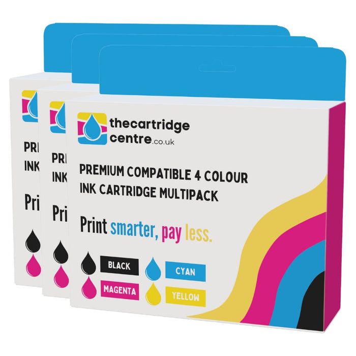 Premium Compatible Epson 603XL 3 Sets Of 4 High Capacity Ink Cartridges *12 Inks* (Epson 603XL Multi) - The Cartridge Centre